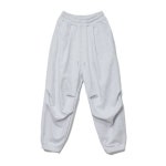 남성 다트 밴딩 팬츠 맨투맨 후드 점퍼 가디건 블루종 자켓 와이드 조거 바지 백염 FL-PTA-Q004