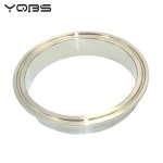 YQBS 위생관 피팅 용접 페룰 트라이 클램프 유형 스테인레스 스틸 플랜지 SUS 304