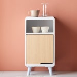 낮은 주방 이케아 틈새 수납장 틈새장 원룸 신혼 밥통선반 렌지대 400 600 G2105