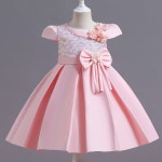 브리튼 Dress For Baby Girl 3 2 1 년 유아 침례 드레스 생일 소녀 의류 04 01 X 1개 G2652