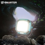 USB 충전식 COB 손전등 휴대용 야외 보조배터리 캠핑 낚시 비상 작업 램프 후크 2 external 1개 W892-1