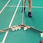 정리기 정리밀대 셔틀콕수거기 배드민턴 수거기 실내 셔틀콕 수집기 코트 -S03 핑크-S03 스텐실버-S021 스텐실버-S021 핑크-S03