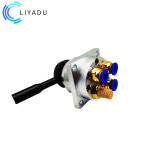 8D 8L RC1 4 BSP 4 웨이 3 포 공압 에어 핸드 컨트롤 밸브 액세서리 가스 바닥 옆 K34R6 8