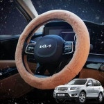 싼타페CM 핸들커버 겨울 극세사 순정형 핸들커버