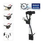 다용도에어펌프 자전거펌프 던롭 슈레더 프레스타