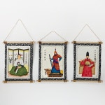 우리나라 이순신 세종대왕 위인 족자 키트 1인세트 만들기 신사임당 재료 수업 활동 도안 꾸미기