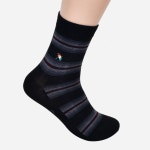 남성양말 쿨샵 아놀드파마 봉조양말 스트라이프패턴 중목 5켤레