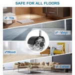 5팩 사무실 의자 바퀴 교체 2 폴 M10 M11 헤비 듀티 캐스터 휠 고속 저소음 롤링