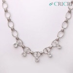 CRICRI 필리아 스와로브스키 크리스탈 목걸이 B1441