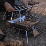 캠핑문 a59캠핑문 화로 폴딩 랙 화로 오덕 L MT-3-ST