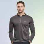 이지바이 더쾌적한 남성 메쉬 긴팔 집업 티셔츠 ST31LT028M