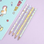 냥냥 연필 8본 세트 랜덤발송 8P 학교 사무실 필기구