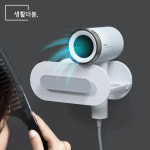 생활더봄 무타공 욕실 헤어드라이기 고데기 거치대 홀더 2 color