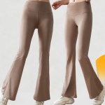 여자 소프트 와일드 부츠컷 레깅스 요가 헬스레깅스