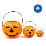 할로윈 호박바구니 중 사탕 초콜릿 바구니 소품 축체