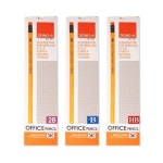 동아연필 오피스연필 지우개 12자루 X 1타 B