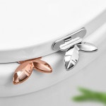 잎사귀 변기 뚜껑 손잡이 커버 위생 손잡이