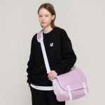 로아드로아 뉴 시그니처 로고 크로스 메신저백 라벤더 - 멀티