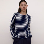 38컴온커먼 Stripe Long Sleeve T-Shirts