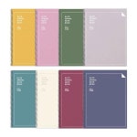 2YOUNG 스프링 유선노트 8종 1세트 줄노트 공책 필기 연습장