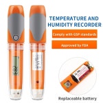 USB 온도 습도 데이터 로거 32000 포인트 기록 대용량 재사용 RH 감지기 Elitech RC-51H