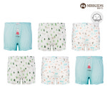 엠알키즈 아동 순면 여아사각팬티 6종세트 MKGD 008set