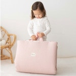 영실업 롤베이비 면100수 어린이집 낮잠이불 토퍼 분리형 플레인베이지