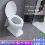 재래식변기 캠핑용 성인용 수세식 좌변기 포세식화장실 간이