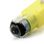DC 기어 모터 듀얼 샤프트 Arduino 스마트 자동차 로봇 바퀴 용 헤드 3V-6V 125RPM