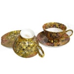 스테콜 커피잔 도자기 찻잔 홈카페 음료 커피잔 2세트