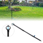 텃밭 정원 잔디 물주기 360도 회전 간이 스프링쿨러