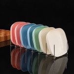 다용도 냄부두껑 수납 홀더 접시 정리 꽂이 7단