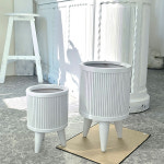 베하몰 마블 화분 클로이 세로줄원통 소