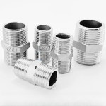 1 8 1 4 3 8 1 2 3 4 1 수나사 육각 니플 유니온 304 스테인레스 파이프 피팅 커넥터 커플러 워터 오일 공기 나사 어댑터