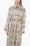 나누슈카 나누슈카 롱 원피스 HAND DRAWN ORNAMENTAL NW22PFDR01072 0