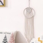 123마켓 H 아테나 마크라메 모빌 벽장식 가랜드 드림캐쳐 썬캐쳐 매듭공예 태슬 벽걸이 소품 장식품