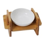 강아지 3단조절 식기 1구 1P 고양이 밥그릇 물그릇