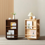 팀버토츠 올라운드 2단 회전책장