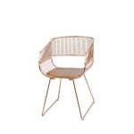 로즈골드 스틸 체어 HZ990