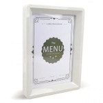 걸이형 A4 입체프레임 액자 흰색프레임