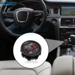 6V 12V 미니 라운드 방수 Waterwheel 선박 오토바이 DC LED 패널 디지털 전압계 테스터 디스플레이