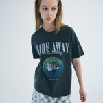 레이브 HIDE AWAY T-SHIRT in D/Grey