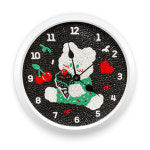 보석십자수 시계 만들기 세트 뽐뽐스튜디오 아이방 벽시계