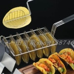타코 튀김 바구니 U자형 바스켓 자형 홀더 튀김틀