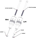 ZEXDDI 모터사이클 프레임 슬라이더 충돌 슬라이더 패드 프로텍터 낙하 방지 기능 닌자 650 KRT 2025 닌자 650 2025 Z65 EX650 2024