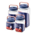 4P 숨쉬는 유리용기 풀사이즈set 1L 1 6L 2 2L 3L