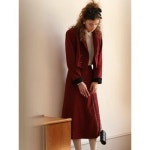 던드롭 DD modern slim fit high waist skirt jacket set up
