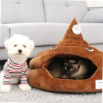 강아지 똥하우스 작은똥 1P 고양이 동굴집 숨숨집