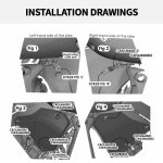 Yamaha MT 10 MT10 2022 2023 2024 프레임 인필 패널 사이드 페어링 장식 패널 오토바이 액세서리