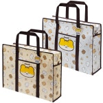 영프라자 포포팬시 포포팬시 햄치 포켓 타포린백 에코백 대용량 쇼핑백 장바구니